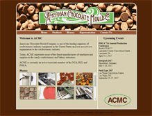 Tablet Screenshot of americanchocolatemould.com